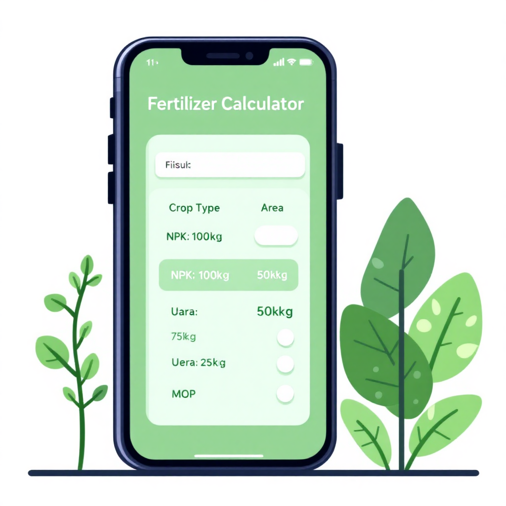 Fertilizer Requirement Calculator